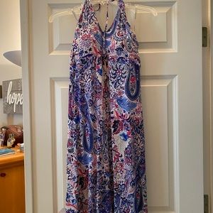 Tommy Bahama Paisley Halter Dress